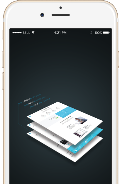 Responsive website design for both mobile and desktop